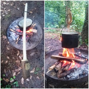 How To…. Carve A Lap Joint Campfire Crane – Bushcraft Days